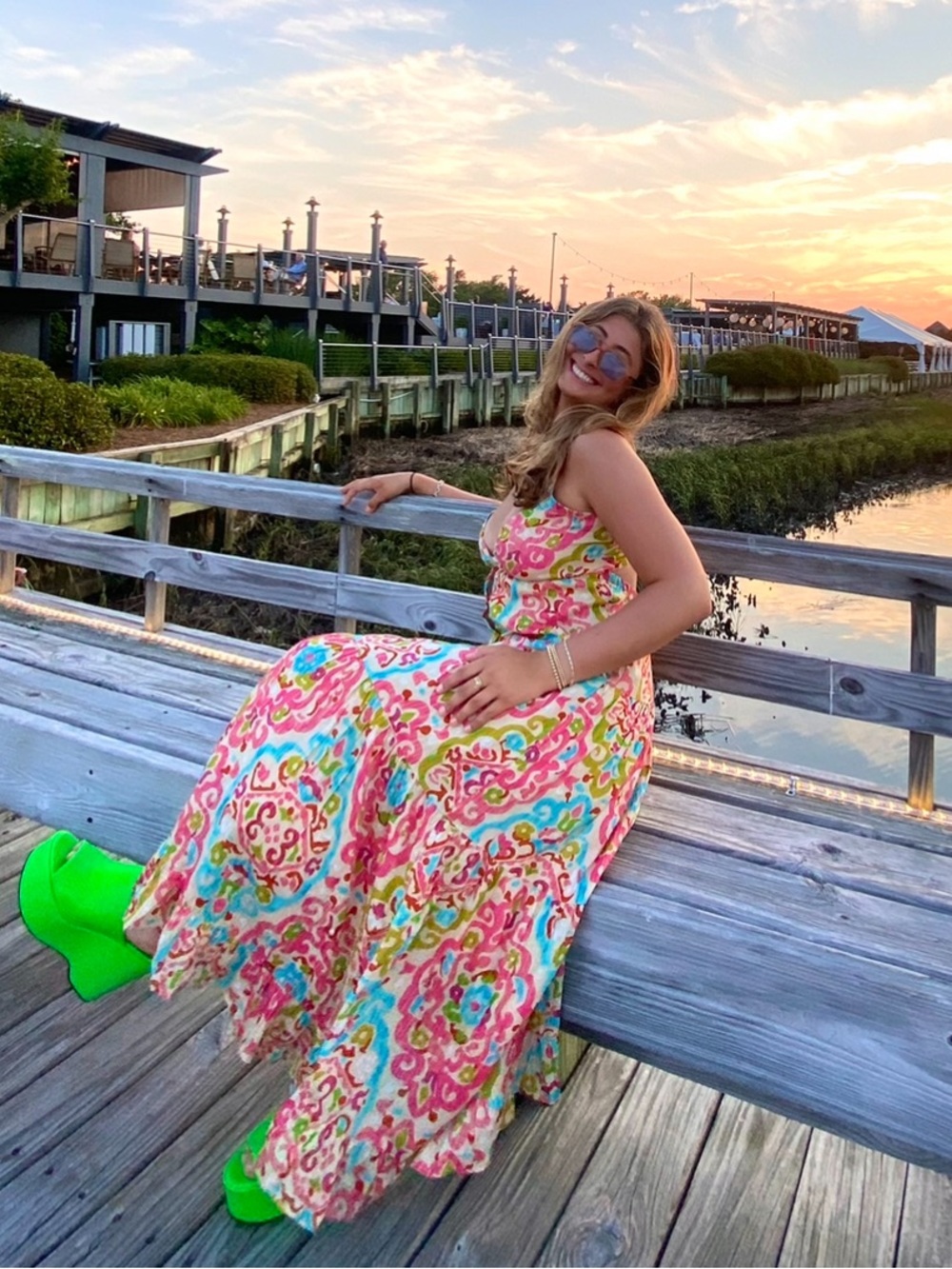 House of Harlow 1960 Multicolor Floral Maxi Dress